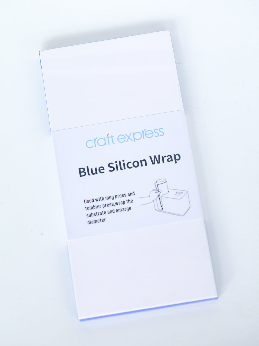Craft Express Blue Silicone Wrap (3 mixed sizes) | for Sublimation Mug Press