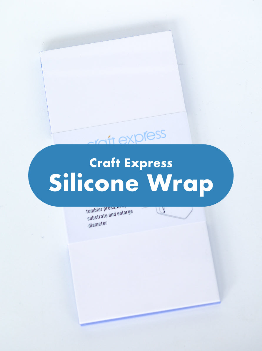 Craft Express Blue Silicone Wrap (3 mixed sizes) | for Sublimation Mug Press
