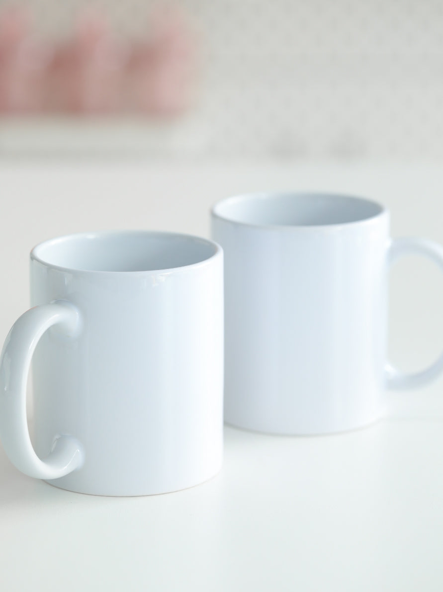 Cricut Infusible Ceramic Blank Mug (Set of 2) 12 oz. (295.7 ml)