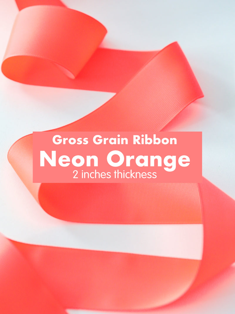 Gross Grain Ribbons 5 cm thickness (per roll / 5 yards)