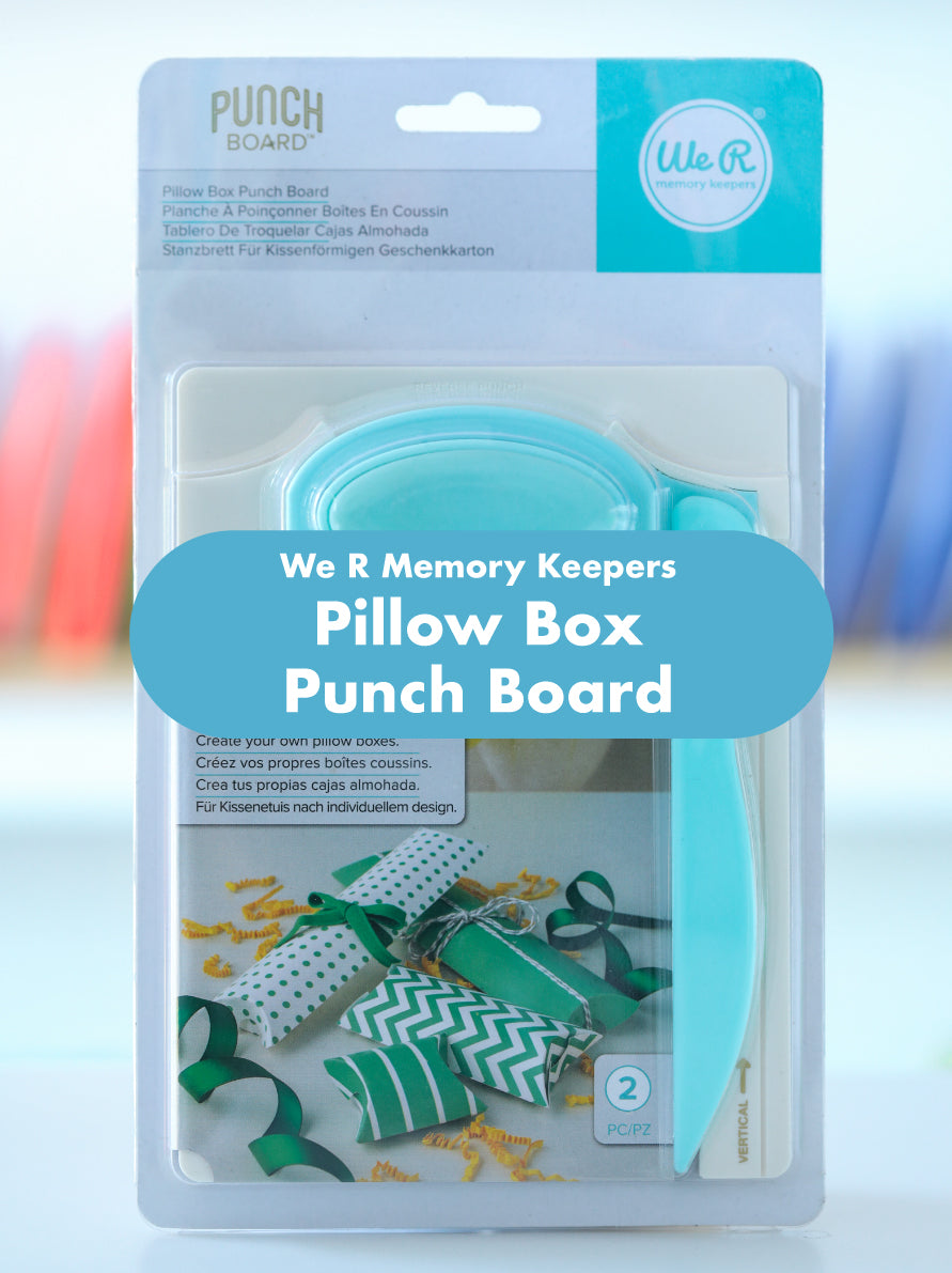 We R Memory Keepers Pillow Box Punch Board