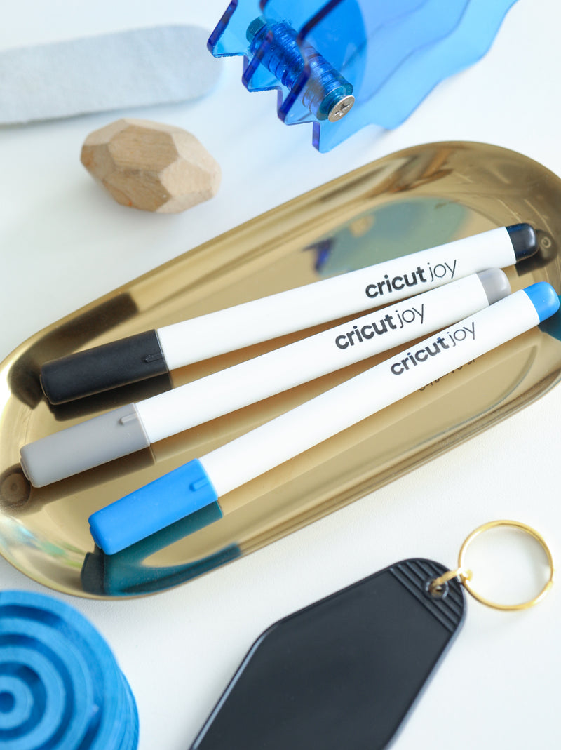 Cricut Joy Gel Pens, 1.0 mm (3 ct) Black, Gray, Blue