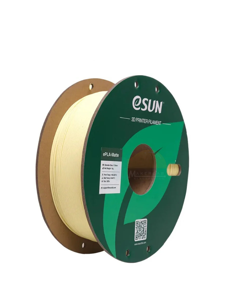 eSun ePLA Matte 3D Printer Filament compatible with Creality K2 Plus Combo, Bambu Lab, Hi Combo | Dimensional Accuracy +/- 0.03mm 1.75mm