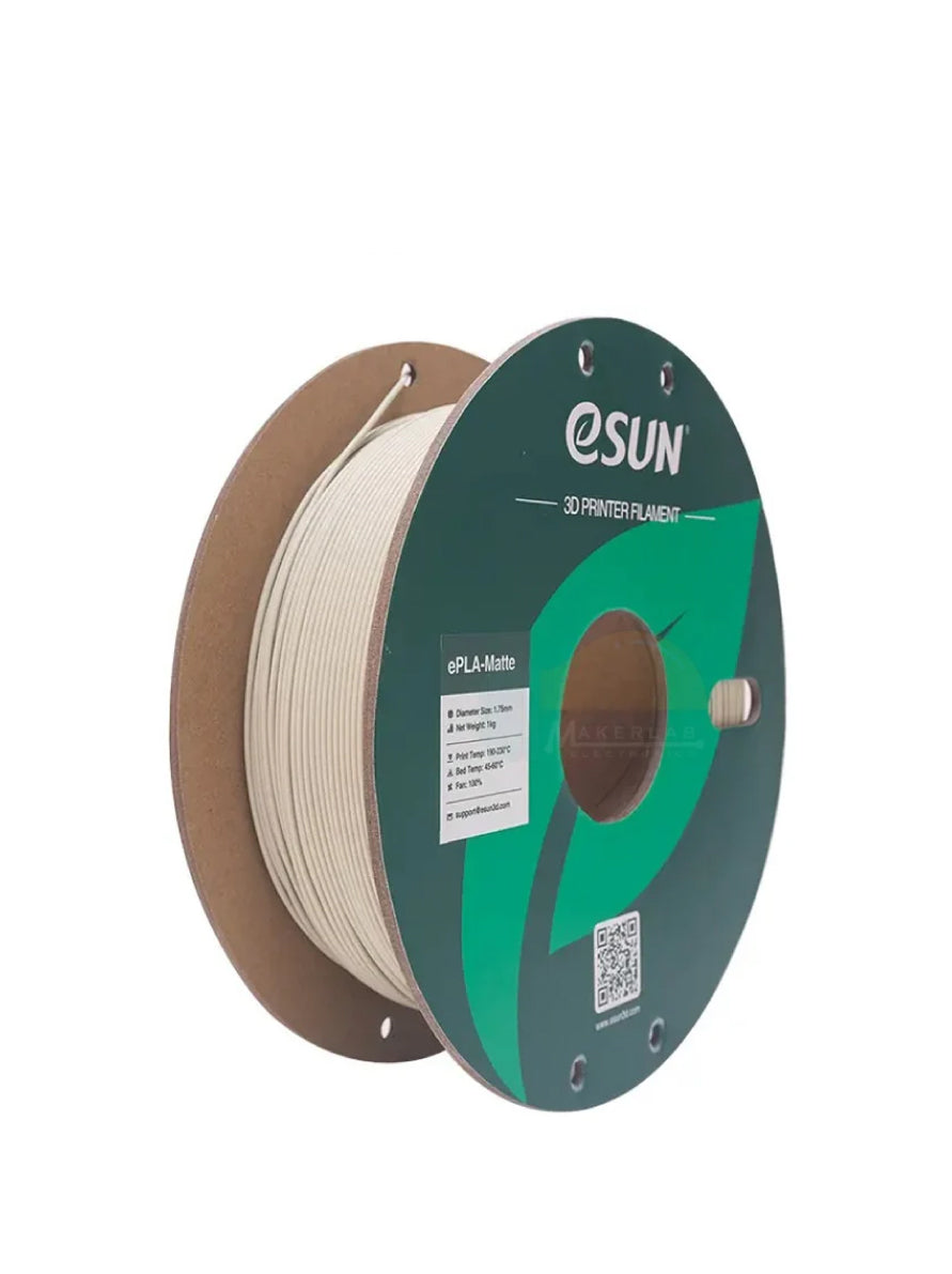 eSun ePLA Matte 3D Printer Filament compatible with Creality K2 Plus Combo, Bambu Lab, Hi Combo | Dimensional Accuracy +/- 0.03mm 1.75mm
