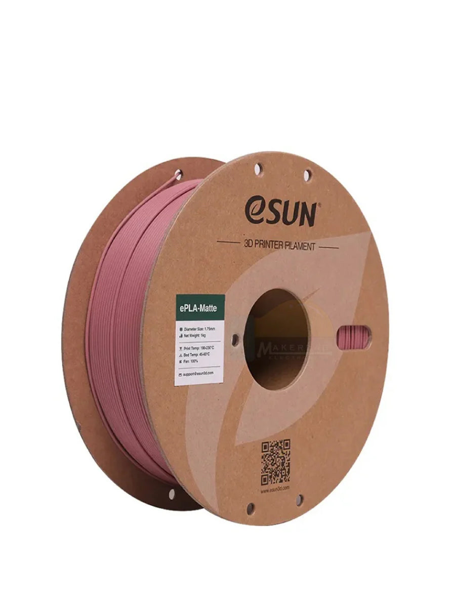 eSun ePLA Matte 3D Printer Filament compatible with Creality K2 Plus Combo, Bambu Lab, Hi Combo | Dimensional Accuracy +/- 0.03mm 1.75mm
