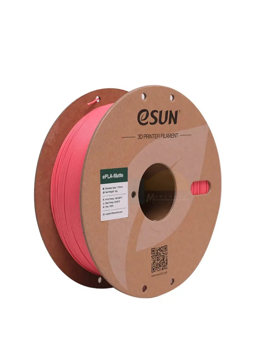 eSun ePLA Matte 3D Printer Filament compatible with Creality K2 Plus Combo, Bambu Lab, Hi Combo | Dimensional Accuracy +/- 0.03mm 1.75mm