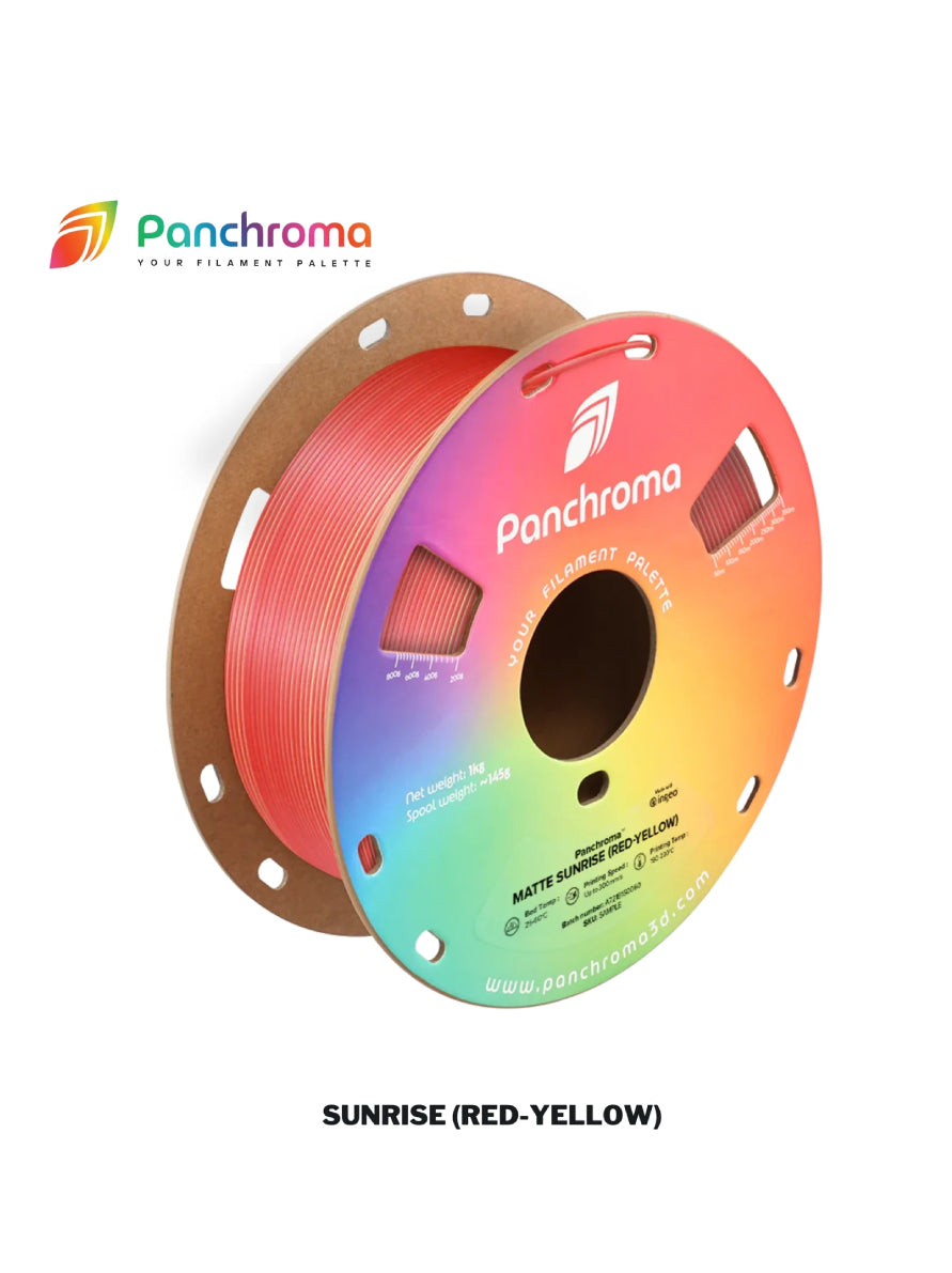 Polymaker Panchroma Dual Matte PLA Filament compatible with Creality K2 Plus Combo, Bambu Lab, Hi Combifor 3d Printing | 1.75mm (1kg.)