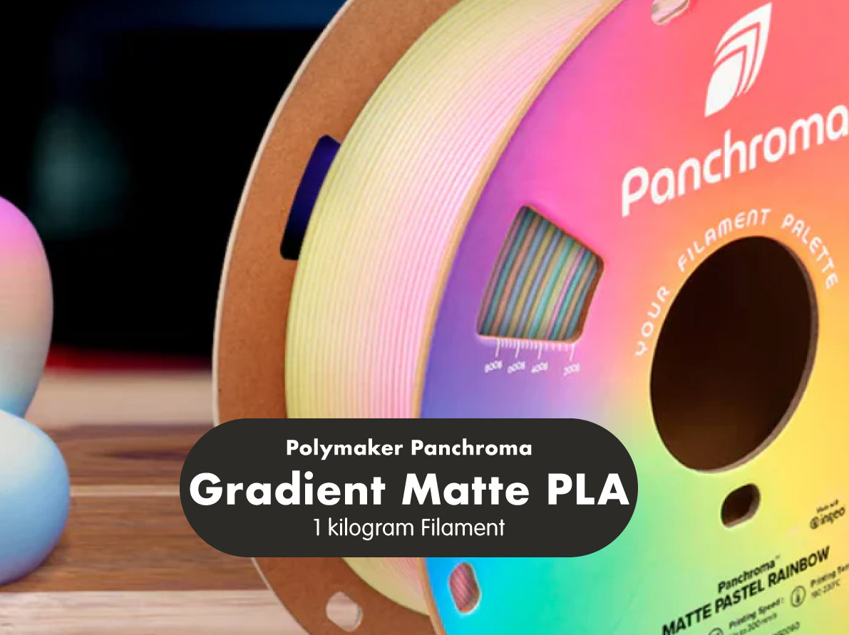 Polymaker Panchroma Gradient Matte PLA Filament compatible with Creality K2 Plus Combo, Bambu Lab, Hi Combi | Diameter: 1.75mm Weight: 1kg