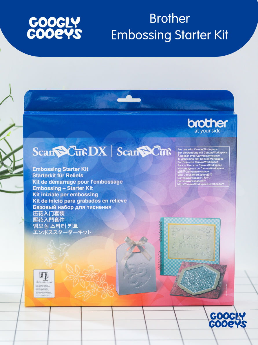 Brother Embossing Kit | for Scan N Cut Cutting Machine SDX900 SDX1200 SDX 900 SDX 1200 Paper Crafts