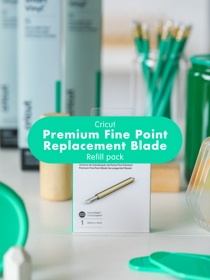 Cricut Premium Fine Point Blades | Refill Pack