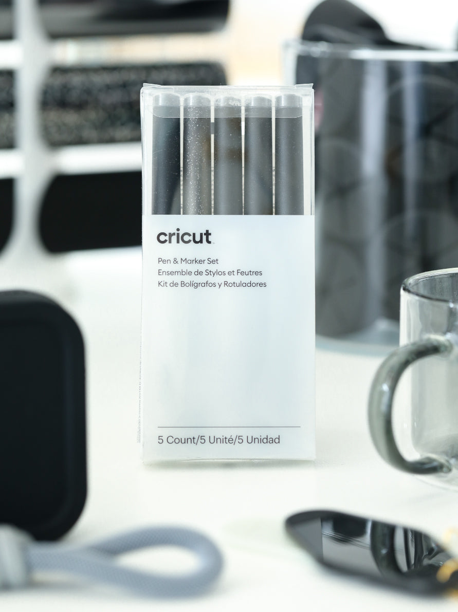 Cricut Multi Pen Set Black (5 pcs)
