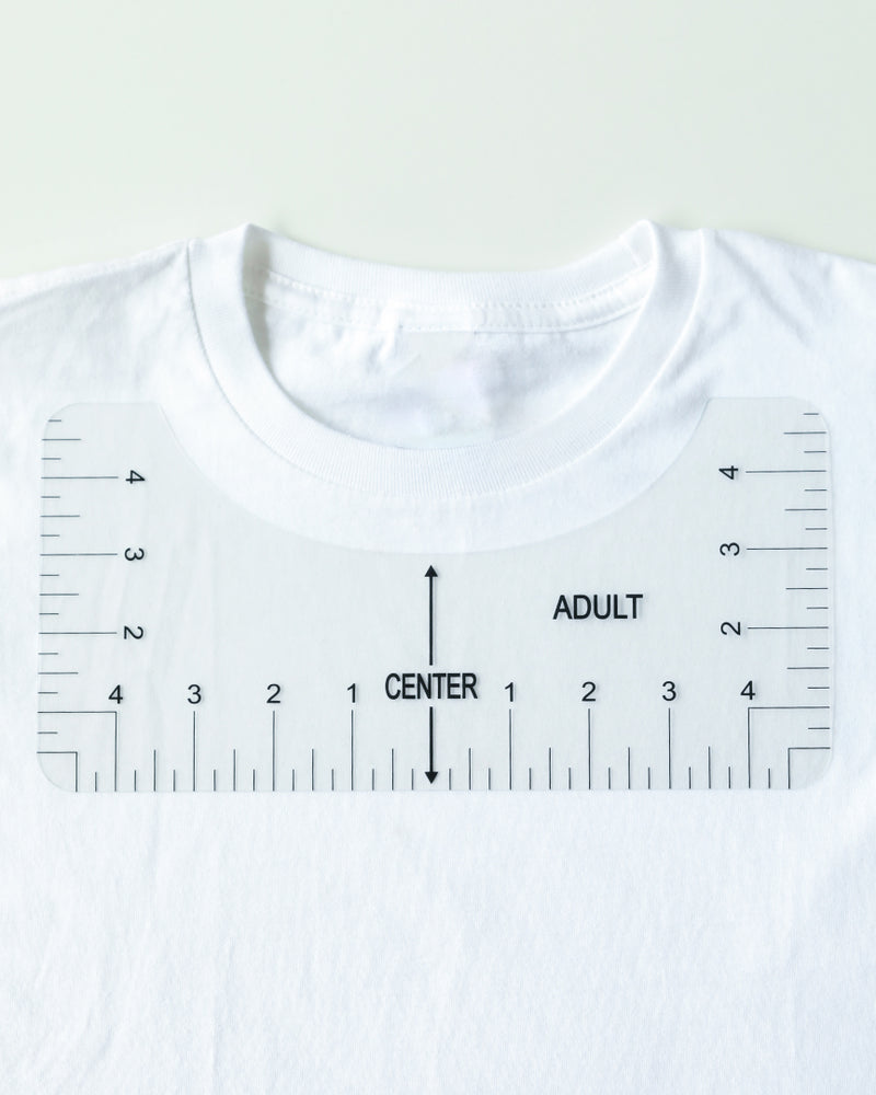 4Pcs. T-Shirt Ruler Guide for Vinyl Alignment