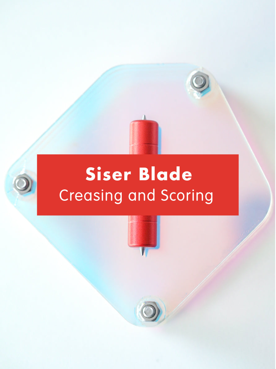 Siser Creasing Tool for Scoring Folding Boxes and Cardstock Compatible with Siser Juliet & Romeo Cutting Machines
