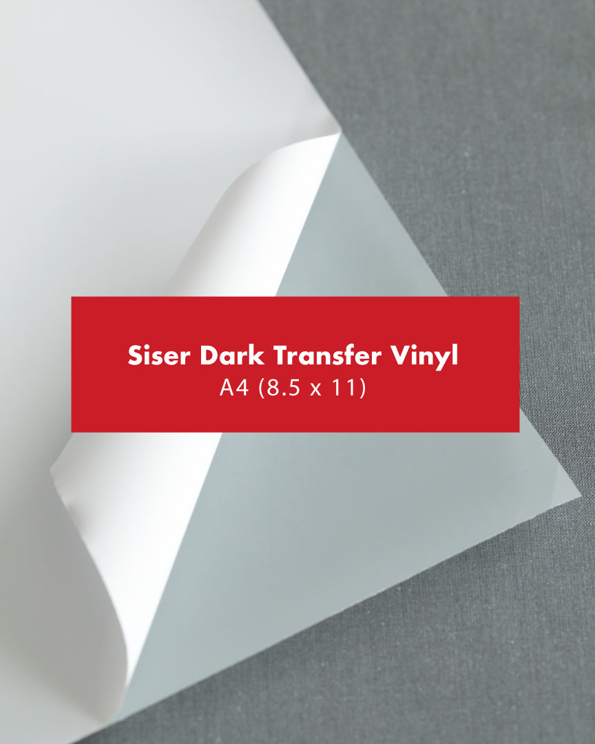 Siser Easy Color Dark Transfer Vinyl (DTV) | Dark Transfer Paper (DTP) | Printable Iron-on | A4/8.5x11in