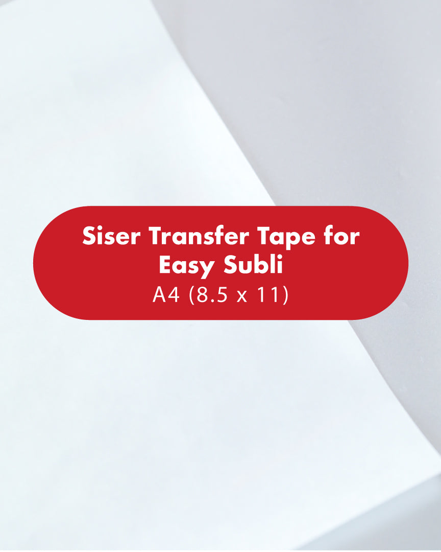 Siser Transfer Tape for Easy Subli A4 (8.5 in x 11 in)