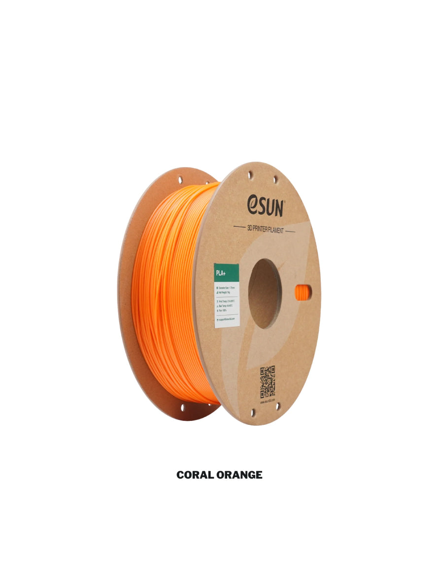 eSUN PLA+ 3D Printer Filament compatible with Creality K2 Plus Combo, Bambu Lab, Hi Combo | 1.75mm Dimensional Accuracy +/- 0.03mm