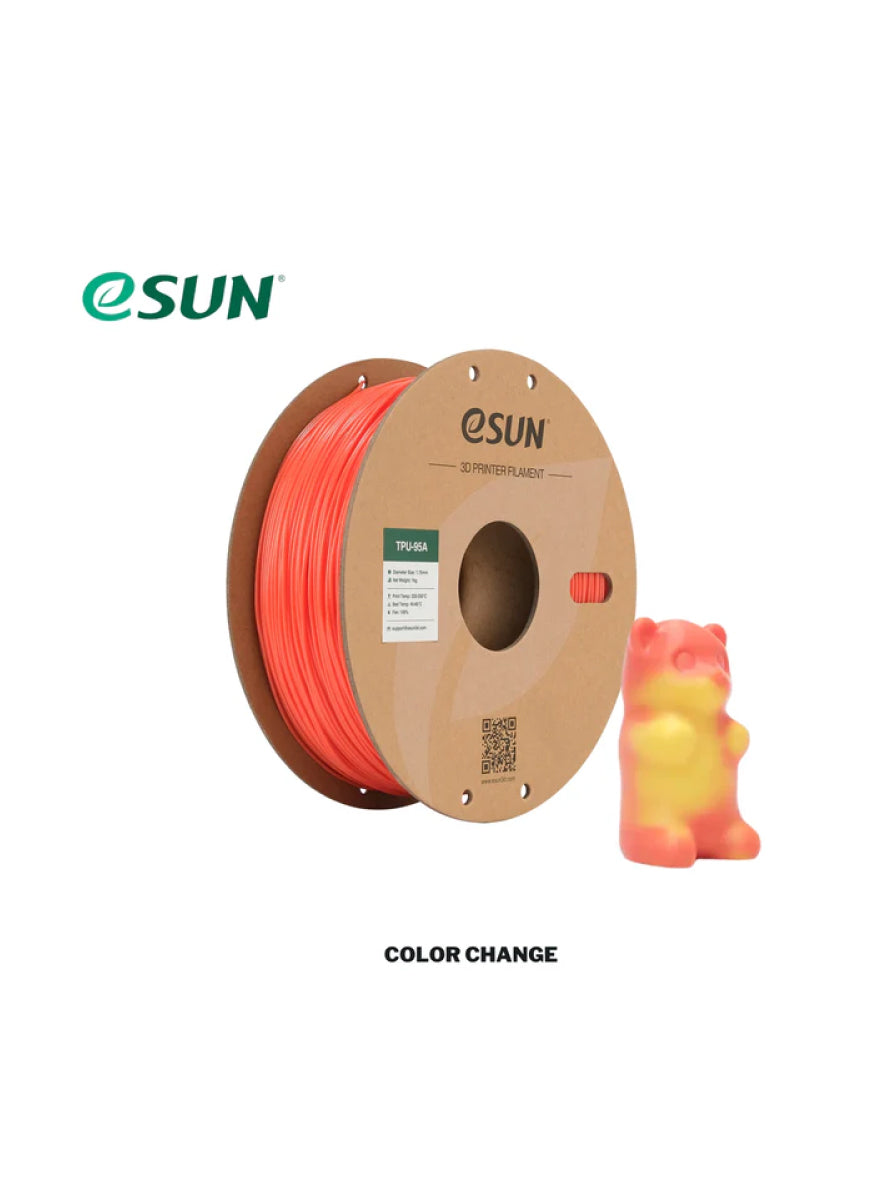 eSUN TPU 95A Transparent, Translucent 3D Printer Filament | Dimension 1.75mm 1KG