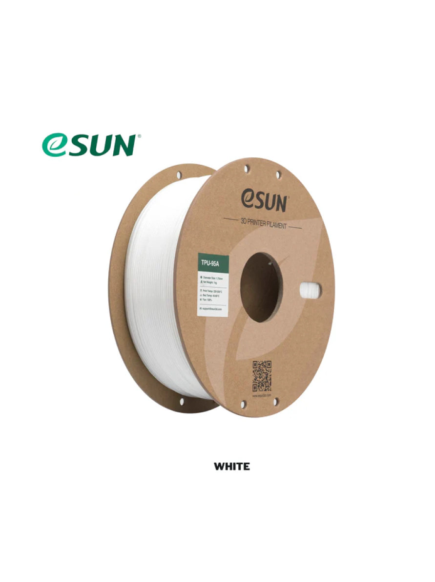 eSUN TPU 95A Transparent, Translucent 3D Printer Filament | Dimension 1.75mm 1KG