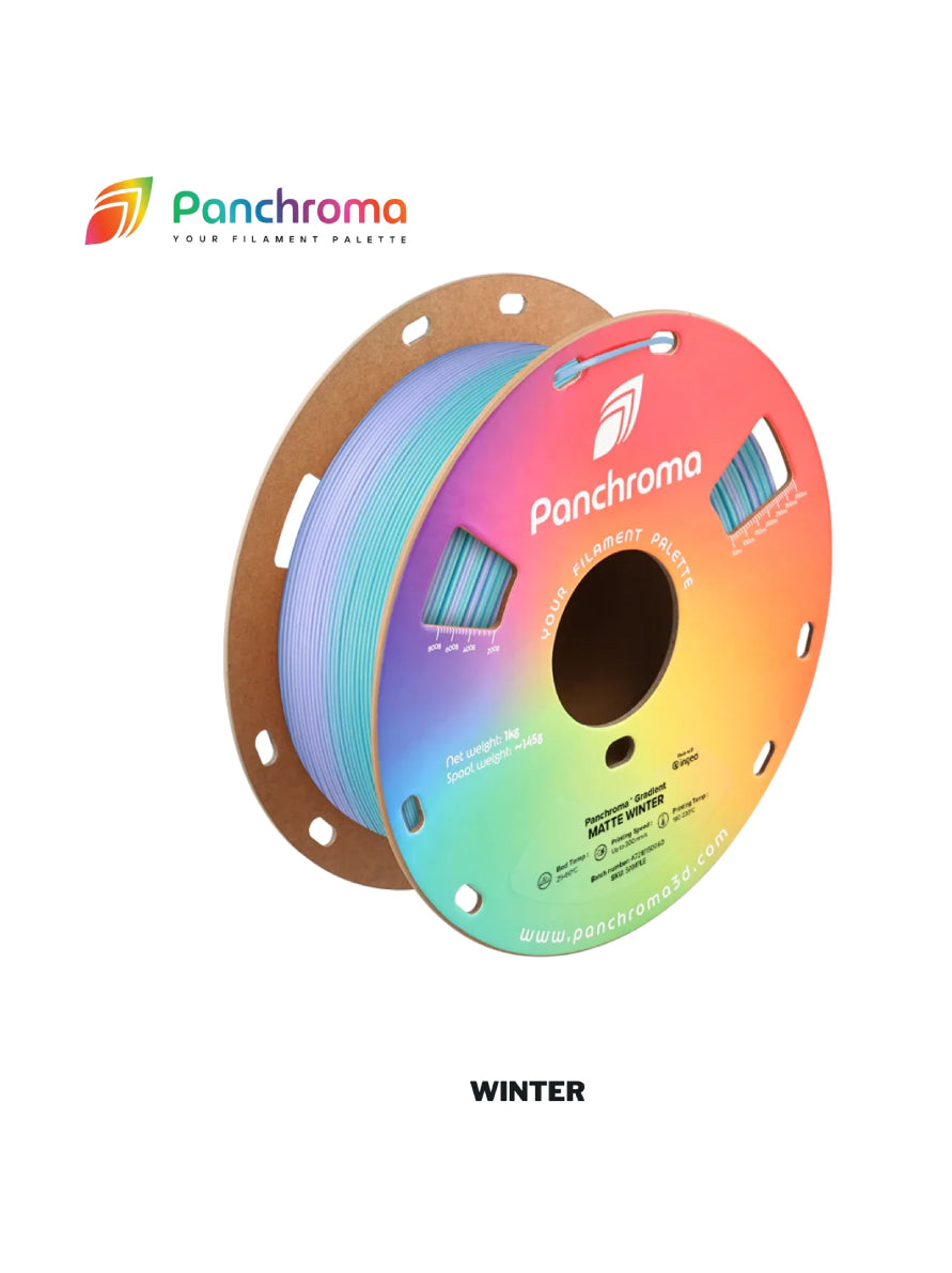 Polymaker Panchroma Gradient Matte PLA Filament compatible with Creality K2 Plus Combo, Bambu Lab, Hi Combi | Diameter: 1.75mm Weight: 1kg
