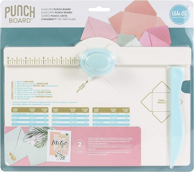 WE R MAKERS | Punch Board, Envelope