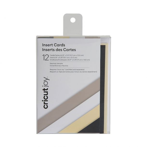 Cricut Joy Insert Cards Neutrals Sampler