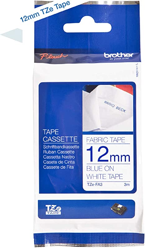 Brother P-Touch Fabric Tape Cassette Refill TZe