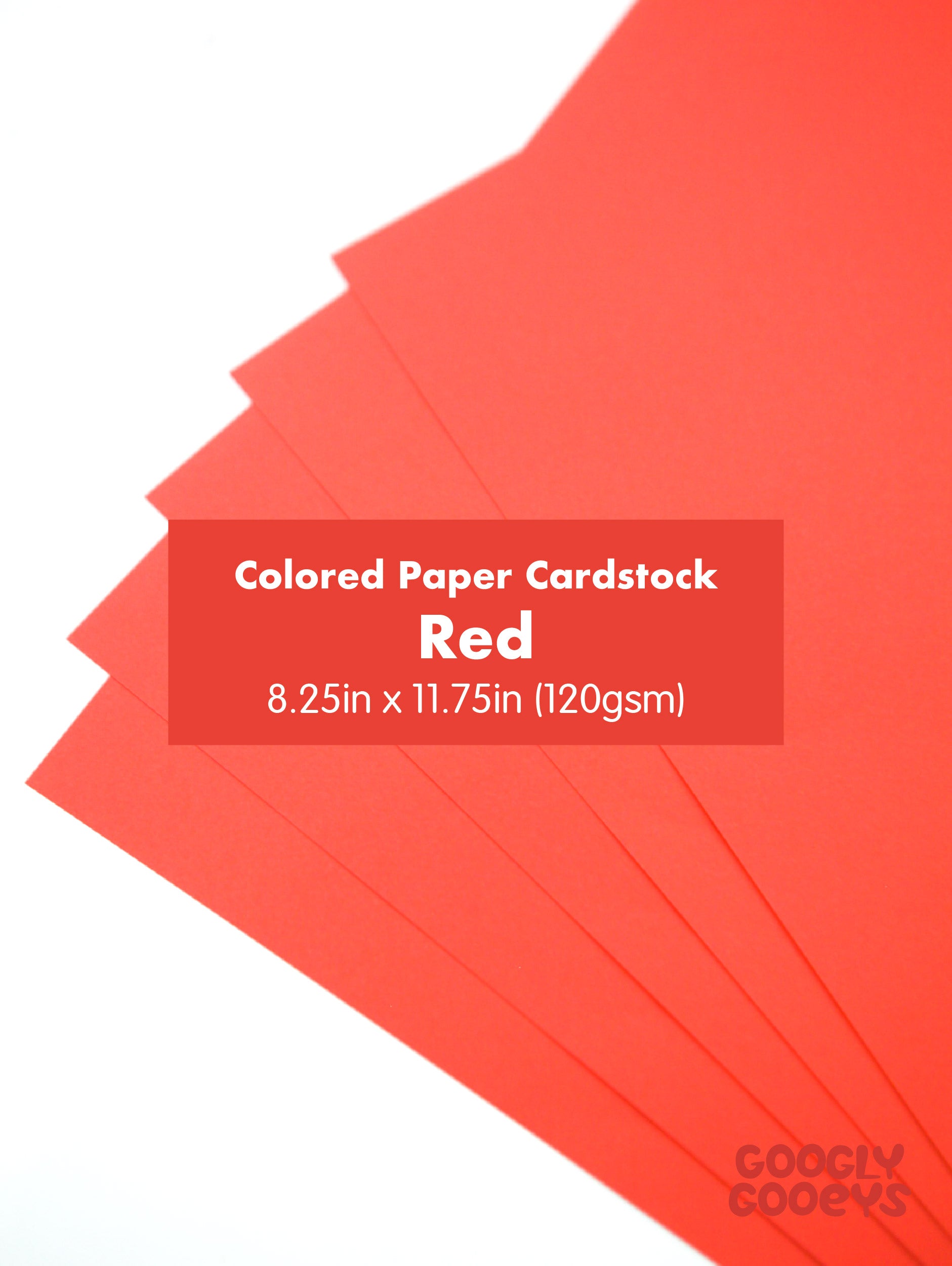 Colored Paper Cardstock Matte 120gsm | 8.25 in x 11.75in