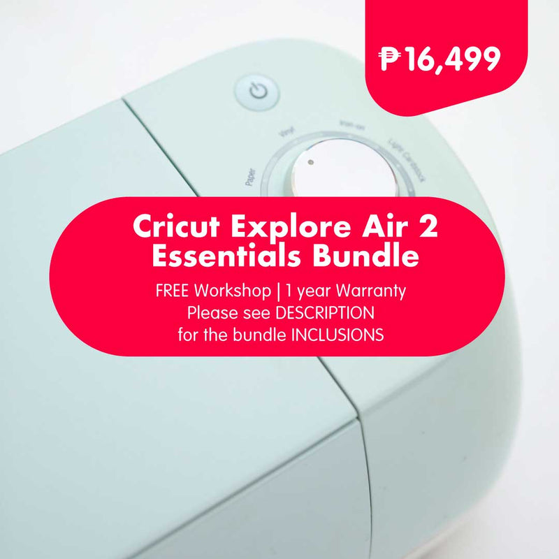Cricut Explore Air 2 + Essentials Bundle
