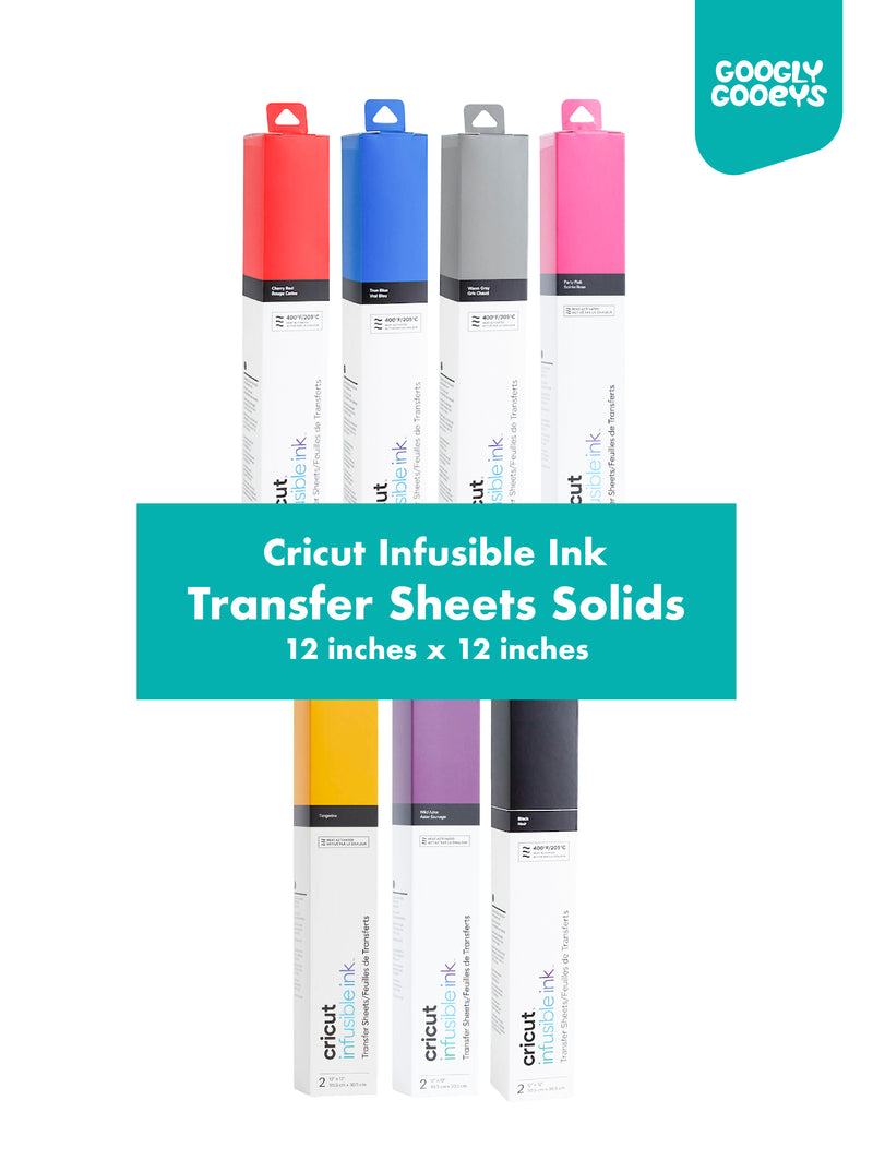 Cricut Infusible Ink Transfer Sheet Solids (12x12)