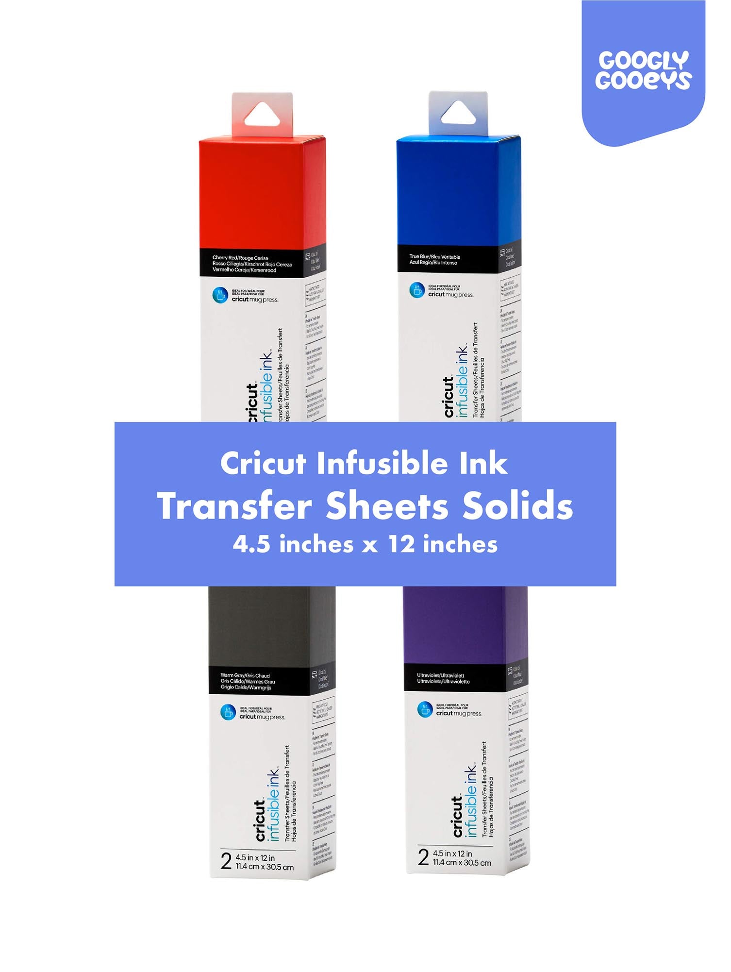 Cricut Infusible Ink Transfer Sheets Solids | Mug Press Compatible Sublimation Paper