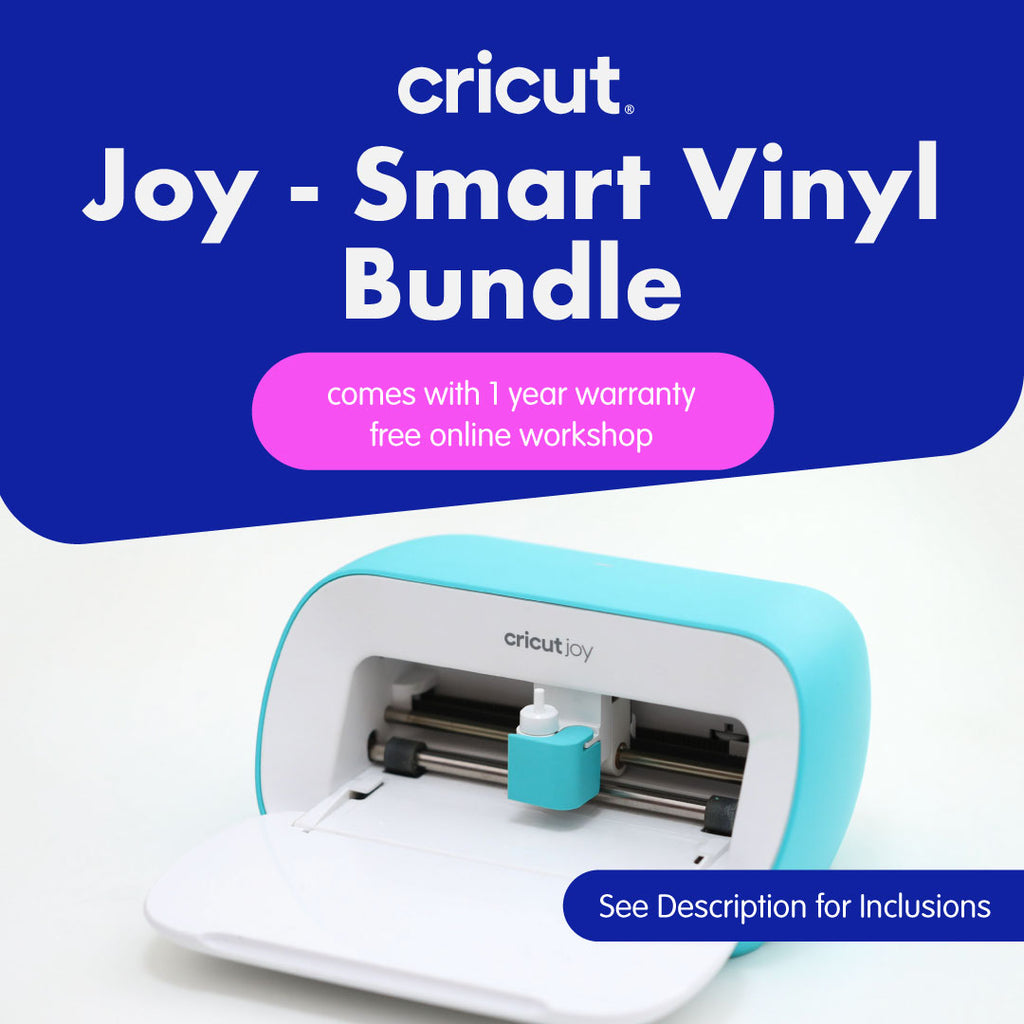 Cricut Joy Machine with Insert Cards and Smart Vinyl Bundle for Beginn