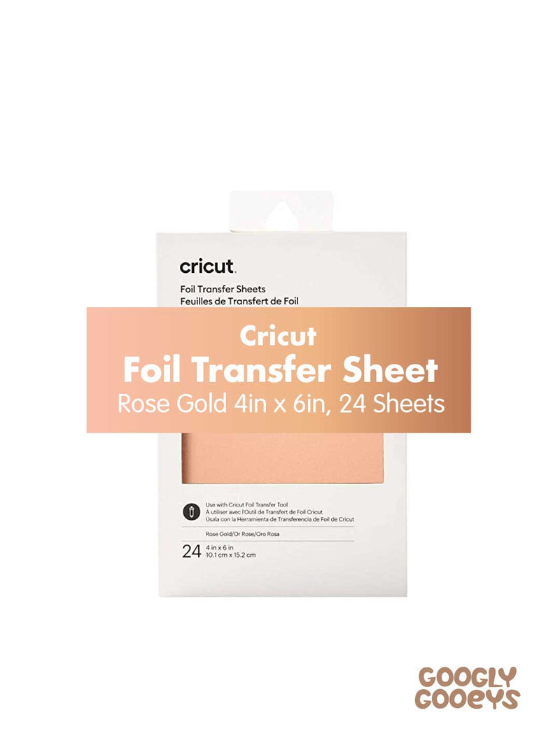 Cricut Foil Transfer Sheets for Foil Transfer Kit