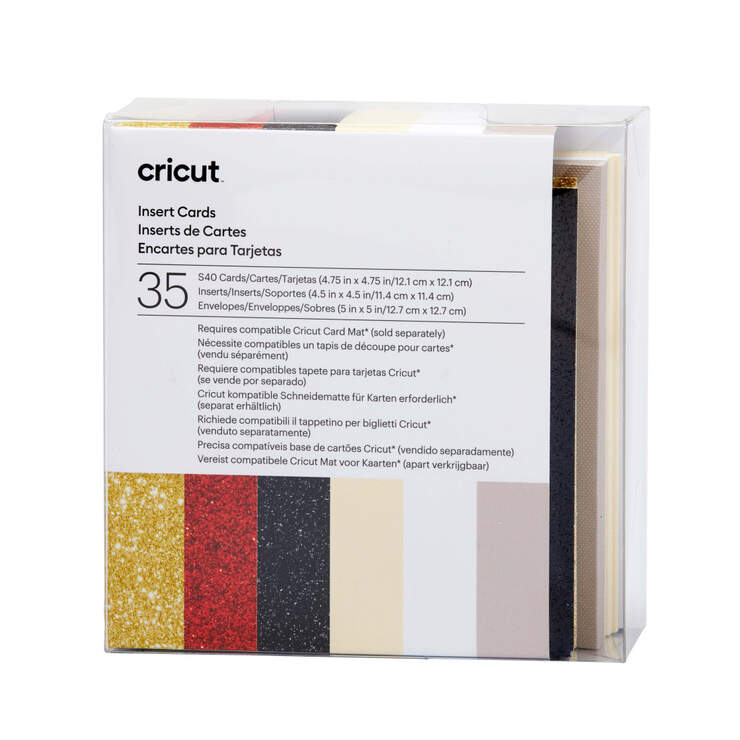 Cricut Insert Cards, Glitz & Glam Sampler