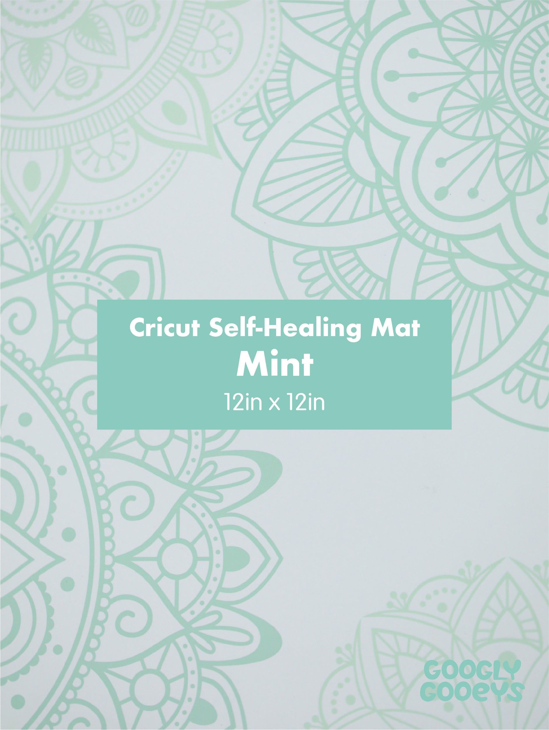 Cricut Mint Decorative Self Healing Mat 12x12 for Crafting DIY Projects