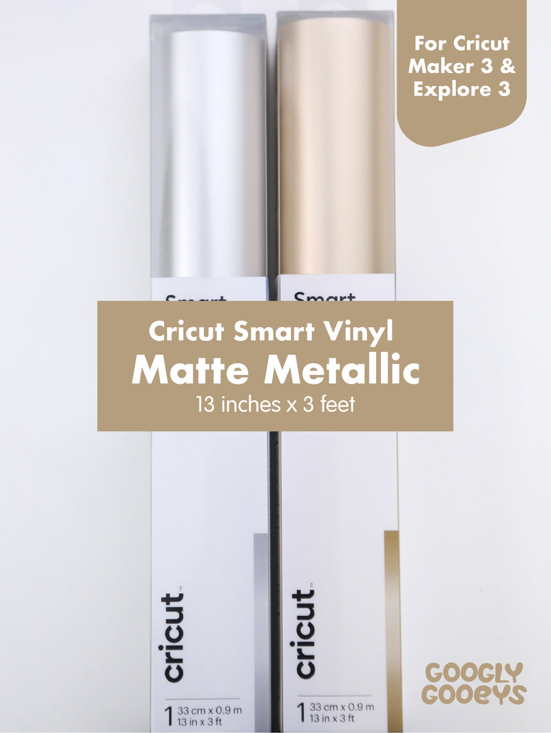 Cricut Smart Vinyl (Permanent) Matte Metallic