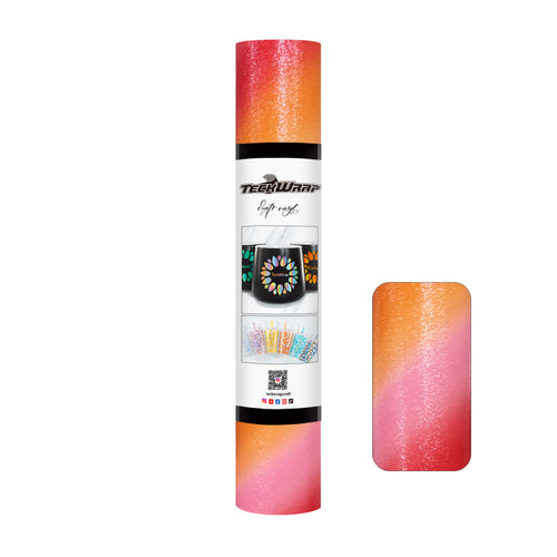 Teckwrap Diagonal Rainbow Stripes Adhesive Vinyl Stickers