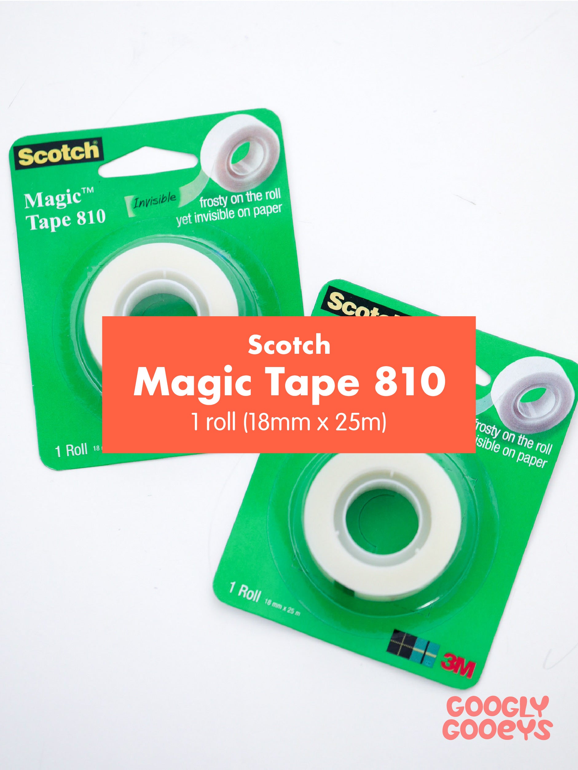 Scotch Matte Invisible Magic Tape 810