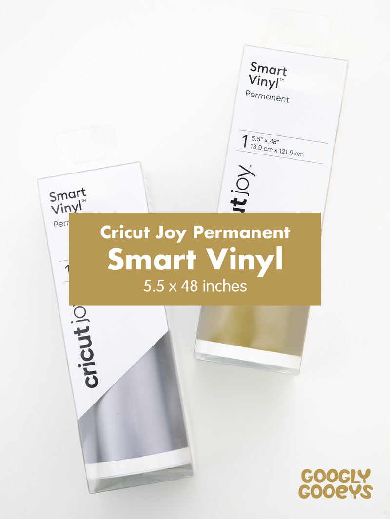 Silver matte removable vinyl 121.9 x 13.9 cm - Cricut Joy