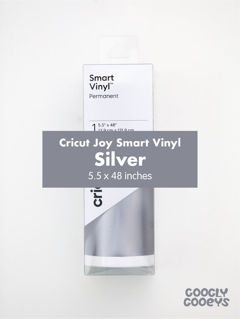 Cricut Joy Black Permanent Smart Vinyl 5.5 x 48 Inches