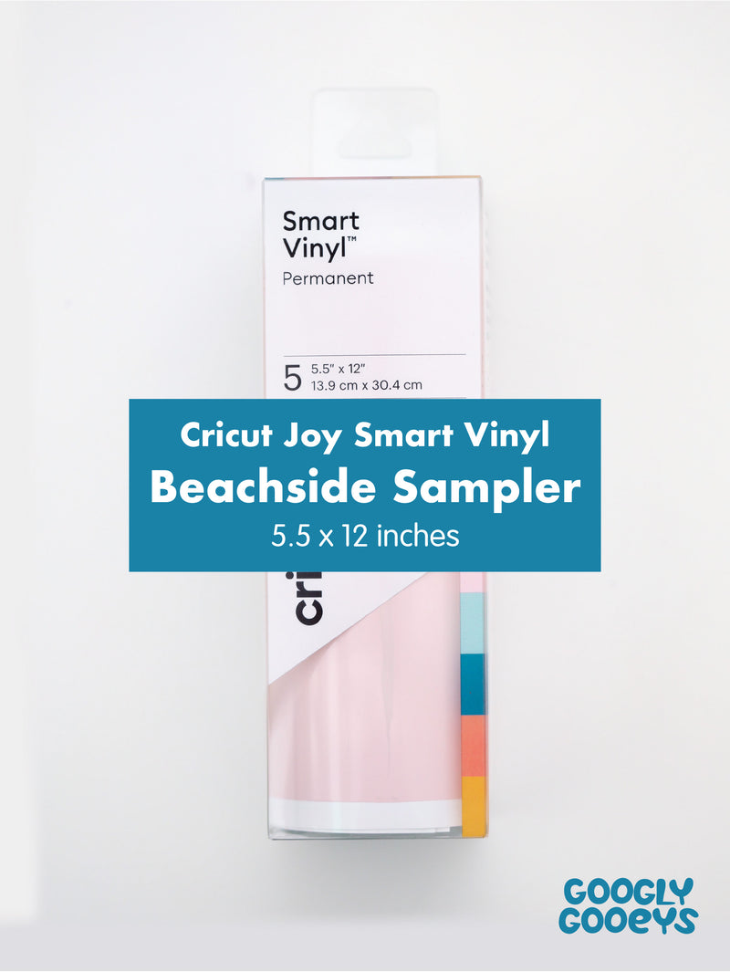 Cricut Joy Glossy Smart Vinyl Permanent Beachside Sampler