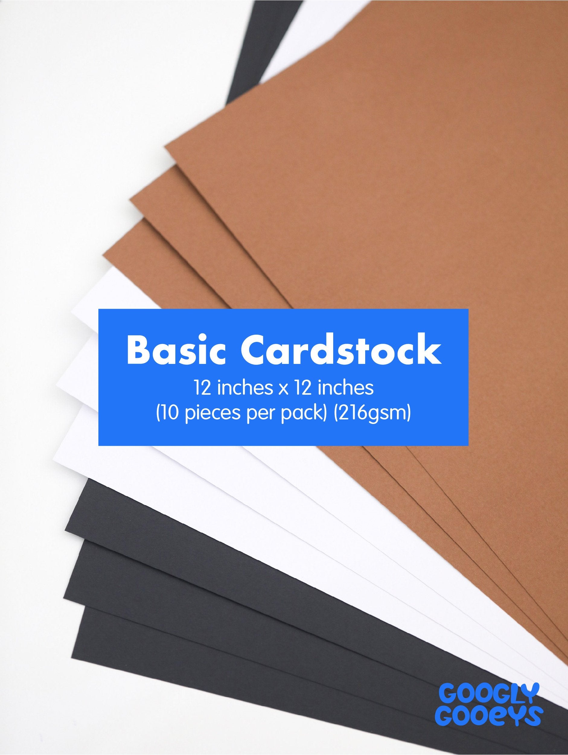 Basic Smooth Cardstock 12x12in