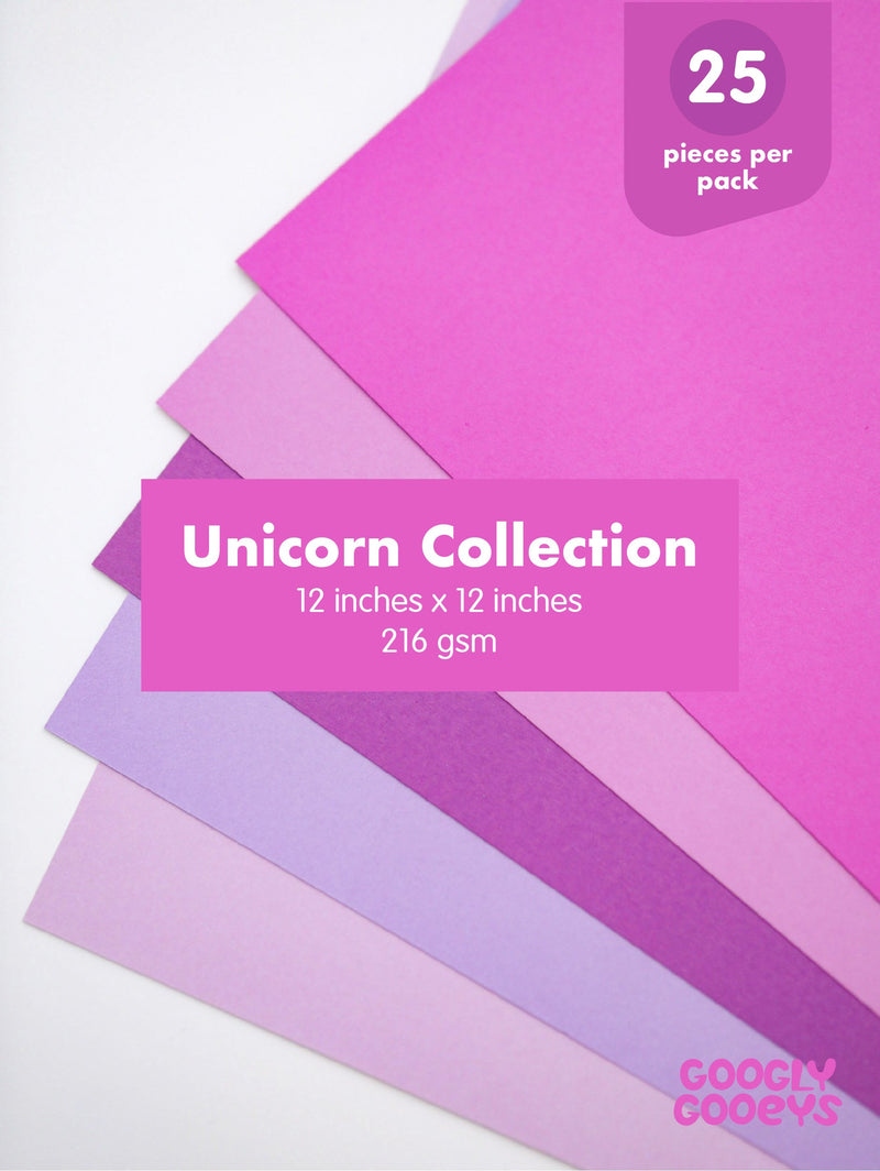 Unicorn Cardstock Collection (12 inch x 12 inch)