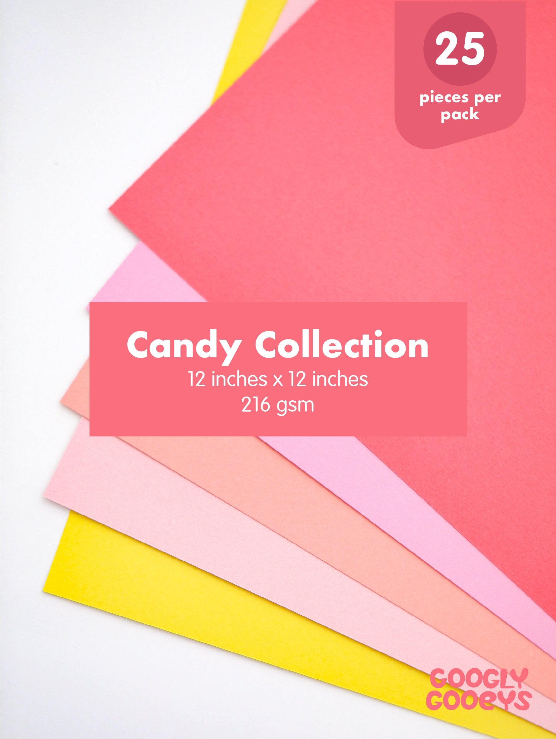 Candy Cardstock Collection (12 inch x 12 inch)