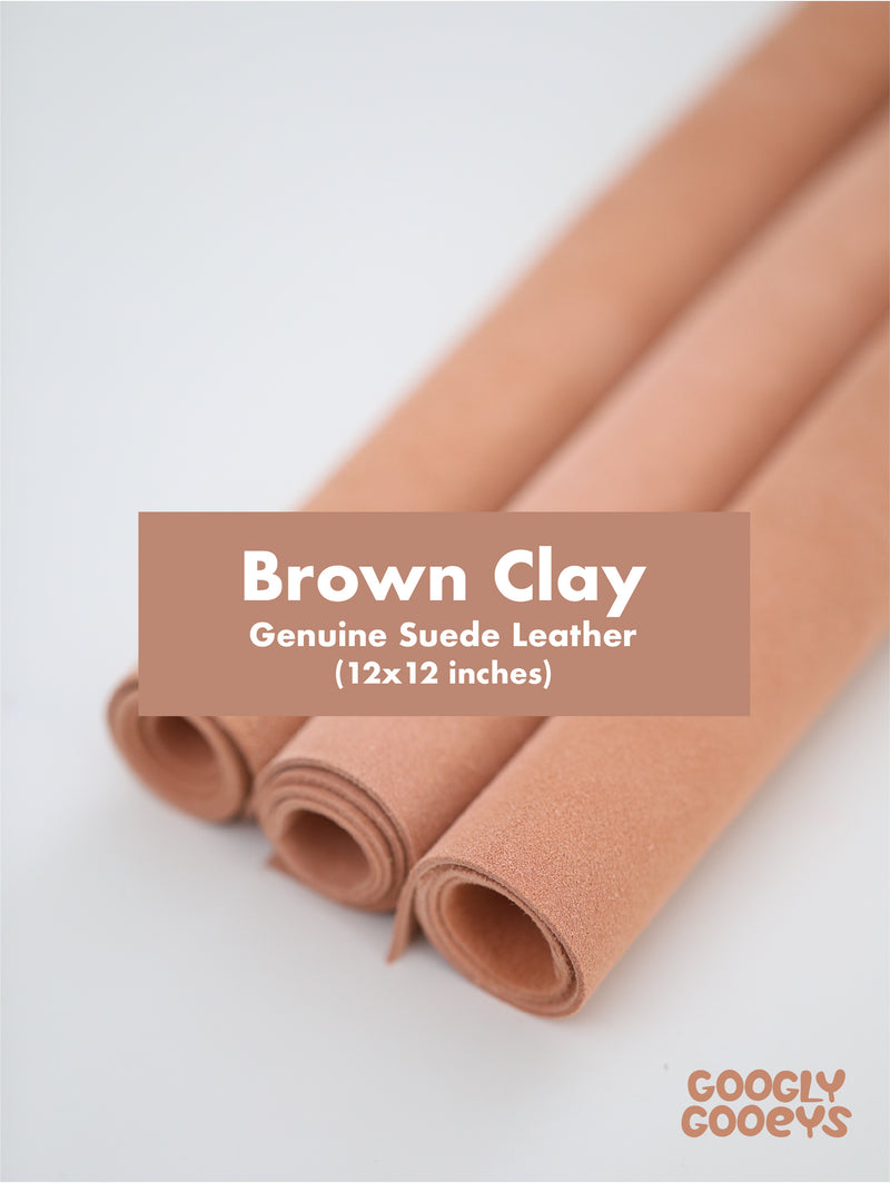 Genuine Leather Suede (Cut Size 12 inch x 12 inch)