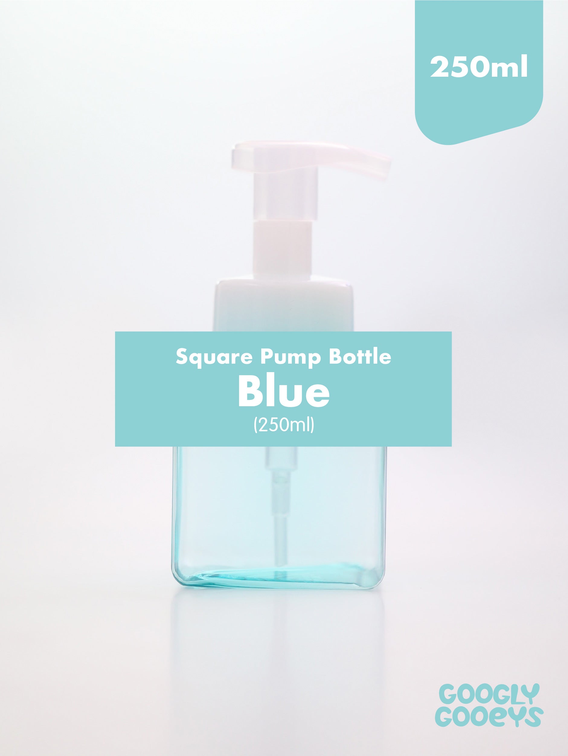 Square Pump Bottle Dispenser (250ml & 450ml)