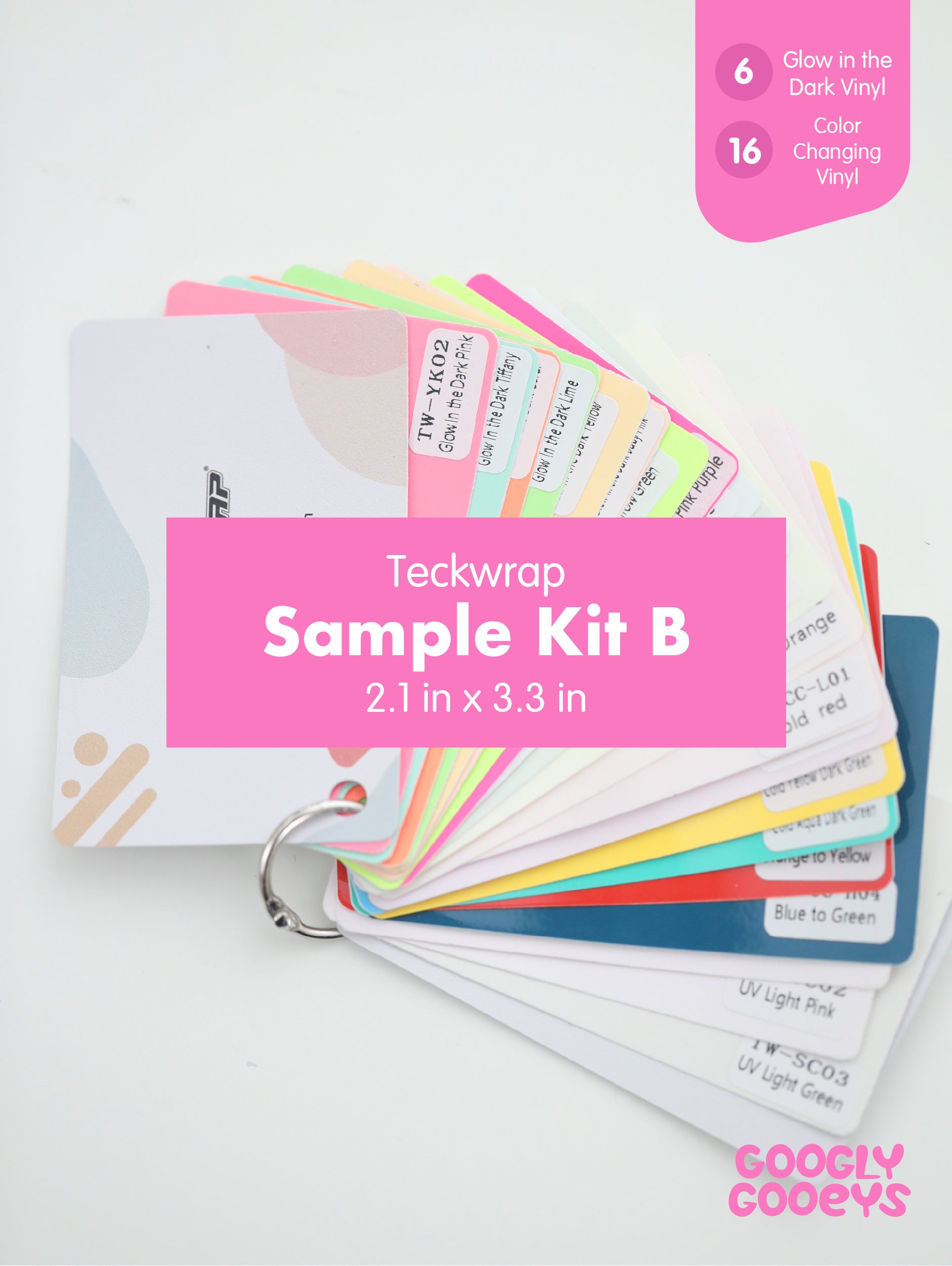 Teckwrap Swatches Vinyl Sticker Sample Kit