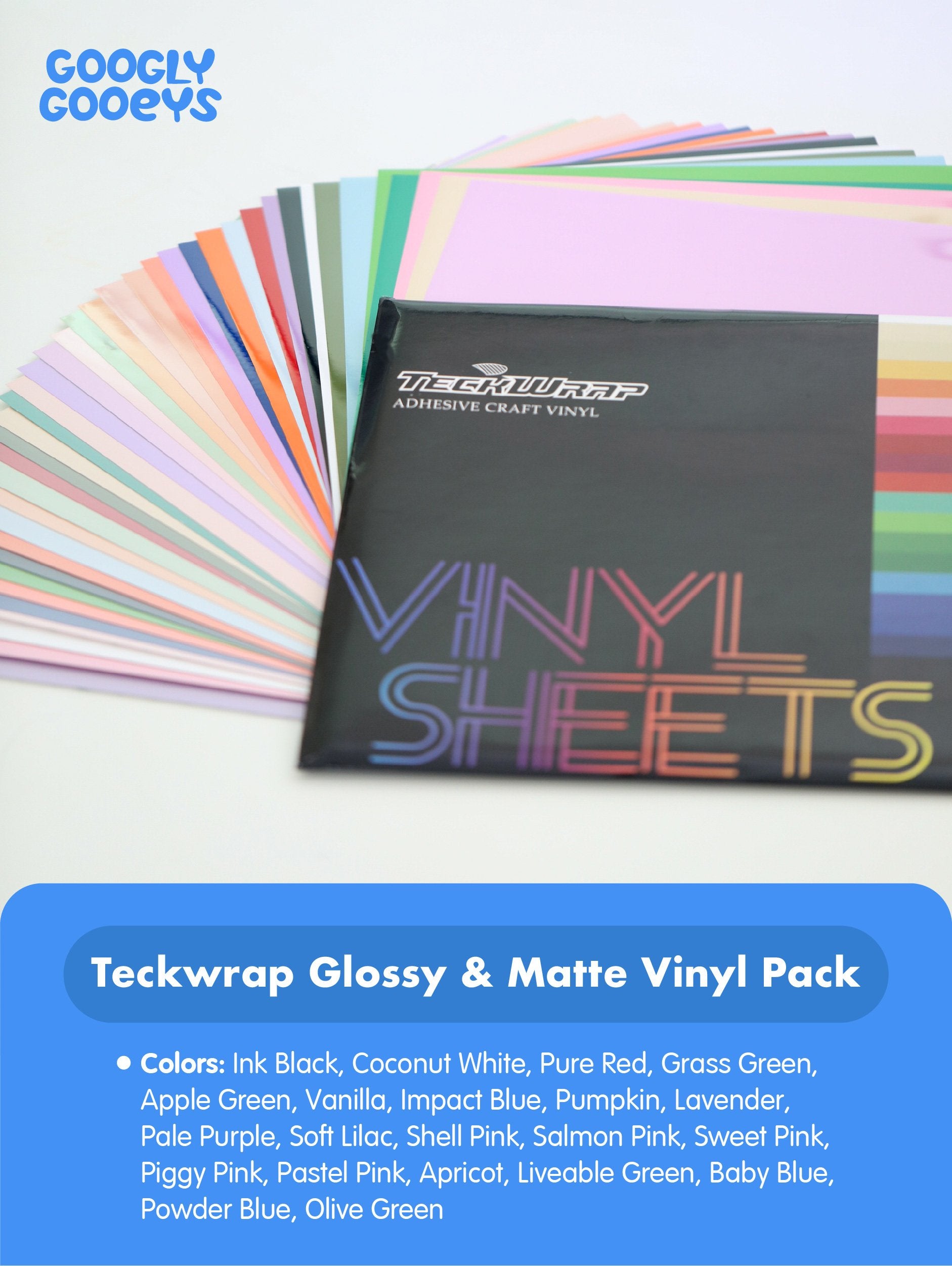 Teckwrap Bundles (Vinyl Sheets Pack)