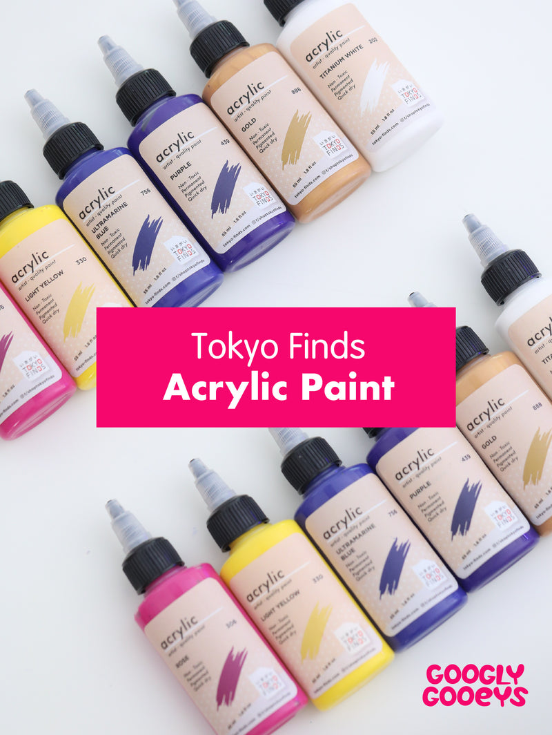 Tokyo Finds Acrylic Paint