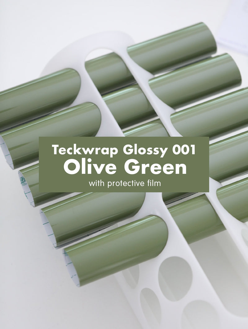 Teckwrap 001 Series Glossy Adhesive Vinyl Stickers