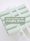Teckwrap 001 Series Glossy Adhesive Vinyl Stickers